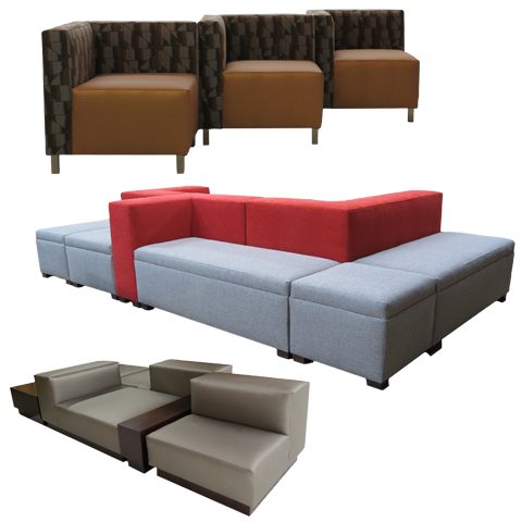 Modular Banquettes Lobby Seating